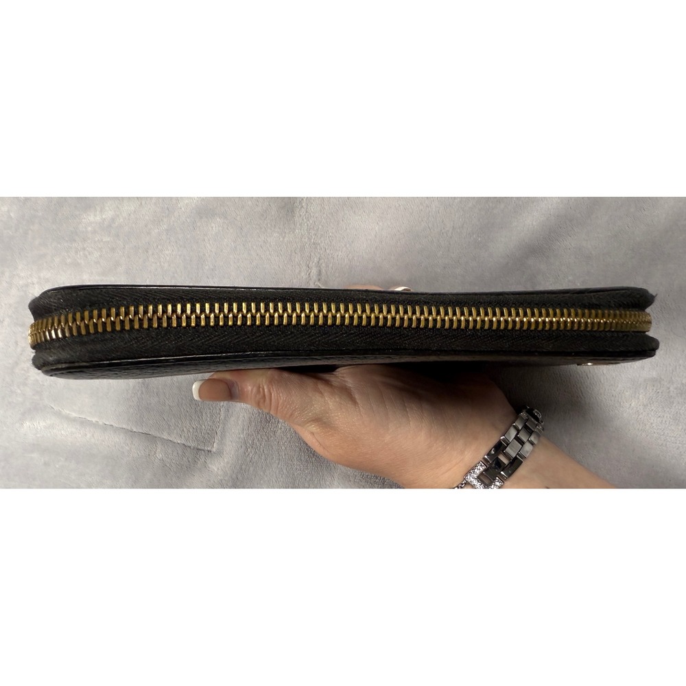 Gucci‎ Black Leather Interlocking G Zip Wallet - Picture 4 of 16